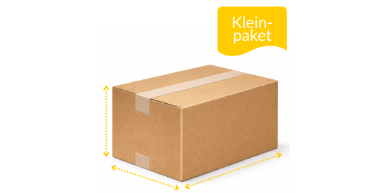 Small Package (up to 1 kg | max. 35.3 x 25 x 8 cm)