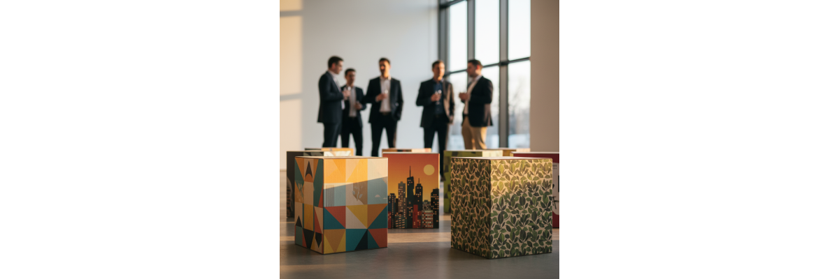 Papphocker individuell bedrucken: Digitaldruck, Offset oder Flexodruck? - Papphocker bedrucken: Druckverfahren im Experten-Vergleich