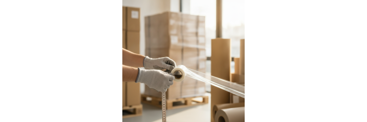 Die Mikrometer-Lüge: Warum Ihr Lager viel zu dicke Stretchfolie verwendet – und bares Geld verbrennt - Die Mikrometer-Lüge: Bis zu 40% bei Stretchfolie sparen | BOXXCO