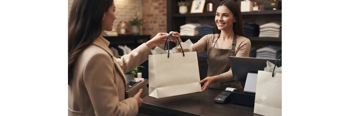 Mehr als nur eine Verpackung: Wie hochwertige Papiertüten als Tragetaschen das Kundenerlebnis und die Marke prägen - Papiertüten als Tragetaschen: Branding &amp; Qualität für Händler