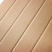 Continuous fanfold cardboard 100x100 mm einwellig brown | Continuous corrugated board packaging