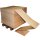 Continuous fanfold cardboard 100x100 mm einwellig brown | Continuous corrugated board packaging