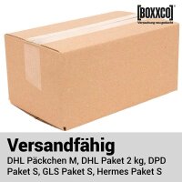 Cardboard box 280x170x130 mm single-wall | Shipping box I FEFCO 0201