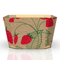 Schale Erdbeeren | 250 g | 111x77x58 mm