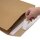 Paper mailing bag 480x380x-80 mm brown with block bottom | Kraft paper shipping pouch heavy duty