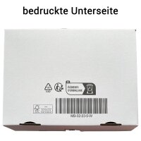 Maxibrief Karton 320x230x50 mm einwellig weiß | Postversandkarton portoptimiert für Maxibrief I FEFCO 0426