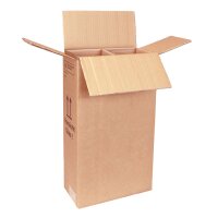 Flaschenversandkarton | 2 Flaschen 0,75 - 1 L |...