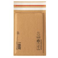 BOXXpaper Polsterversandtasche 110x165 mm braun Gr. A /...