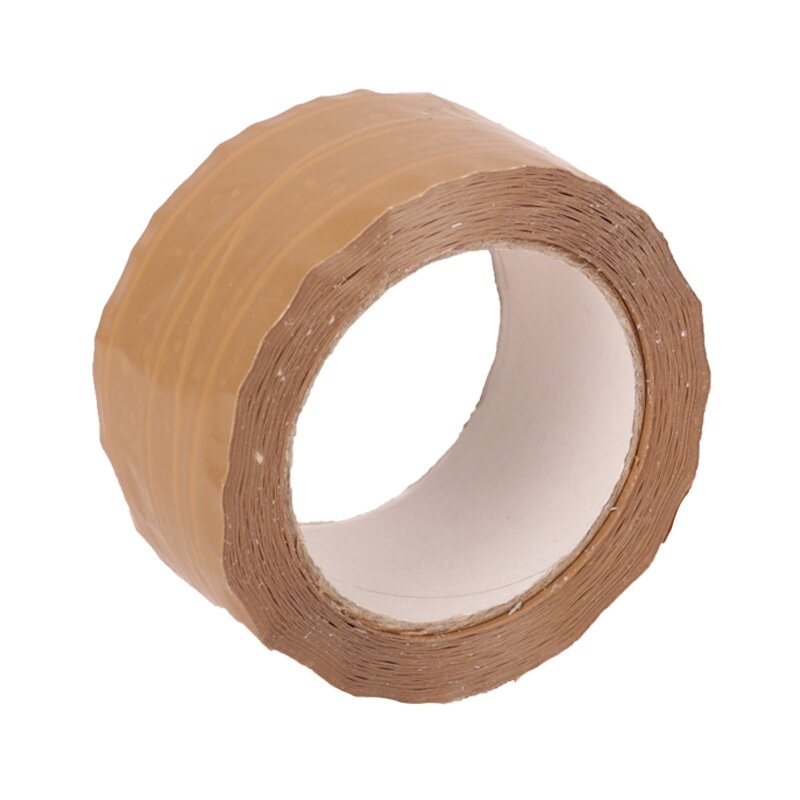 Fadenverstärktes PVC-Klebeband | Braun | starke Haftung | Packband | 50 mm x 66 lfm