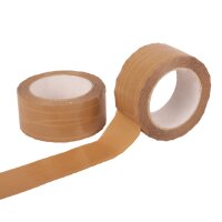 Fadenverstärktes PVC-Klebeband | Braun | starke Haftung | Packband | 50 mm x 66 lfm