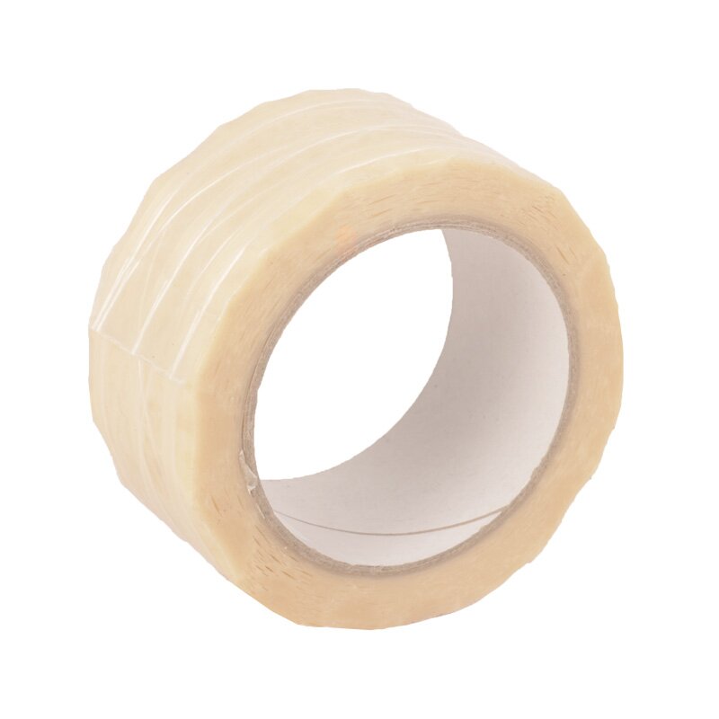 Fadenverstärktes PVC-Klebeband | Transparent | starke Haftung | Packband | 50 mm x 66 lfm