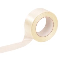 Längsverstärktes Filamentklebeband | Filamentband fadenverstärkt | Extrem starke Klebkraft | 50 mm x 50 lfm
