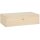 Holzkiste mit Klappdeckel | für 2 Flaschen Wein oder Sekt | 365x175x95 mm