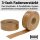 Nassklebeband fadenverstärkt | Papier-Packband braun | Aktivierbare Klebkraft | 60 mm x 200 lfm