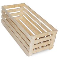 Holzsteige | für 6 Weinflaschen 0,75 L | 431x190x150 mm