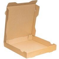 Pizzakarton Kompakt | Braun | 240x240x40 mm