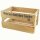 Holzsteige | für 15 Flaschen 0,75 L oder 12 Flaschen 1 L Wein | 415x295x230 mm