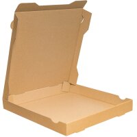 Pizzakarton XXL | Braun | 400x400x40 mm