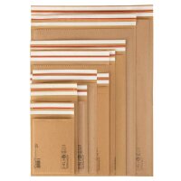 BOXXpaper padded paper mailer 150x215 mm brown Size C / No. 13 | Eco-friendly padded envelope