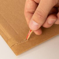 BOXXpaper Polsterversandtasche 235x330 mm braun | Papierpolstertasche nachhaltig
