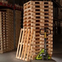 Industriepalette | Einwegpalette verschachtelt |...