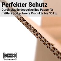 Faltkarton 385x385x350 mm zweiwellig | Europalettenkarton