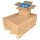 Faltkarton 385x385x350 mm zweiwellig | Europalettenkarton
