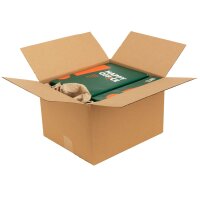Faltkarton 350x300x160-220 mm einwellig | Versandkarton...