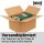 Faltkarton 350x300x160-220 mm einwellig | Versandkarton mit Höhenriller