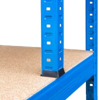 Metall Schwerlastregal Blau 1800x1000x600 + 300 mm - 5...