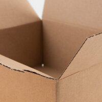 Automatic bottom box 160x130x70 mm single wall | Crash-lock carton with self-sealing tape