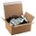 Automatic bottom box 160x130x70 mm single wall | Crash-lock carton with self-sealing tape