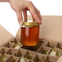 BOXXflexx die-cut insert for glass shipping | double-wall
