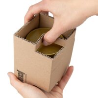 BOXXflexx die-cut insert for glass shipping | double-wall