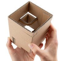 BOXXflexx die-cut insert for glass shipping | double-wall