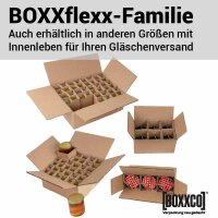 Cardboard box 285x95x140 mm double wall brown | Shipping box according to FEFCO 0201