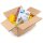Cardboard box 285x190x140 mm double wall brown | Shipping box according to FEFCO 0201