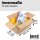 Cardboard box 285x190x140 mm double wall brown | Shipping box according to FEFCO 0201