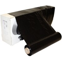 Black stretch film - extra strong 500 mm x 300 m