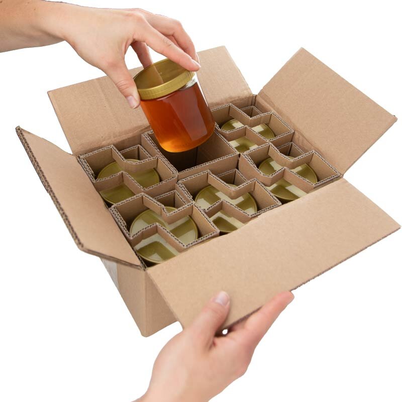 BOXXflexx glass shipping box for 6 glass | Complete set