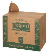 BOXXfill Protective Chips I 2,25 kg I approx. 120 Liters I Shock-Absorbing Packaging I Nature