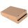 Telescoping cardboard box 305x215x150 mm single wall | Two-piece archive storage carton