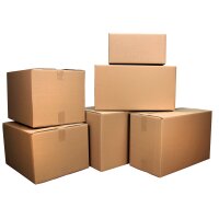 Faltkarton 550x300x300 mm zweiwellig braun |...