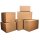 Cardboard box 550x300x300 mm double wall brown | Shipping box according to FEFCO 0201