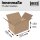 Cardboard box 250x200x150 mm double-wall | Shipping box I FEFCO 0201