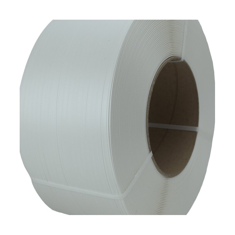 PP-Umreifungsband Kern 200 mm | Polypropylen-Band reißfest | Verpackungsband weiß | 5x0,47 mm | 7000 m