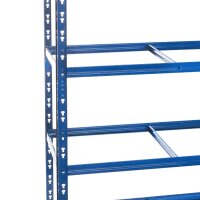 Metal heavy duty shelving blue 1800x1000x300 mm - 5 shelves