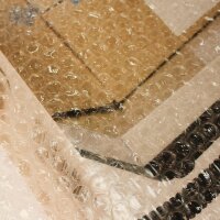 Luftpolsterfolie | Noppenfolie Standard | Verpackungsfolie transparent | 300 mm x 100 lfm