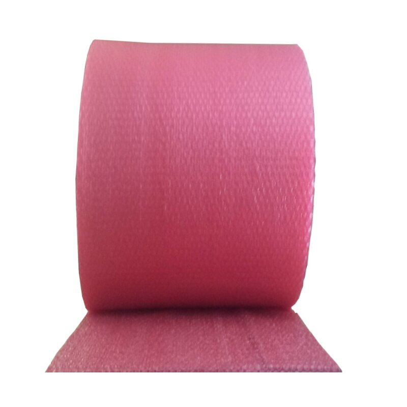 Luftpolsterfolie antistatisch | ESD-Noppenfolie rosa | Schutzfolie für Elektronik | 500 mm x 100 lfm