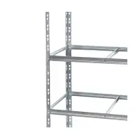 Metall Schwerlastregal verzinkt 1800x600x600 mm - 5 Böden